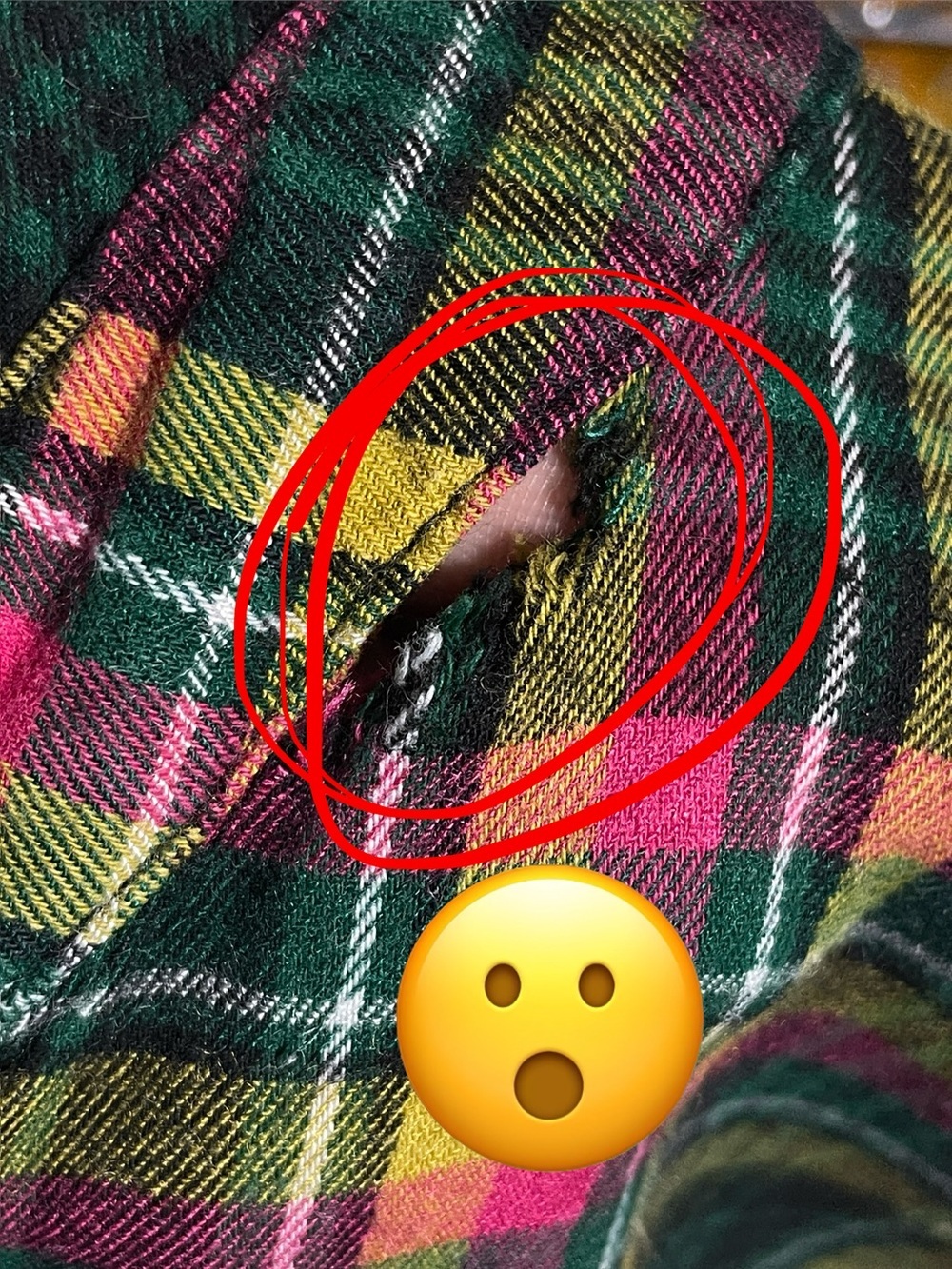 Savage x Fenty Plaid Button Down Top Lace Up Sleeves Frayed Hem grunge preppy - Picture 7 of 9